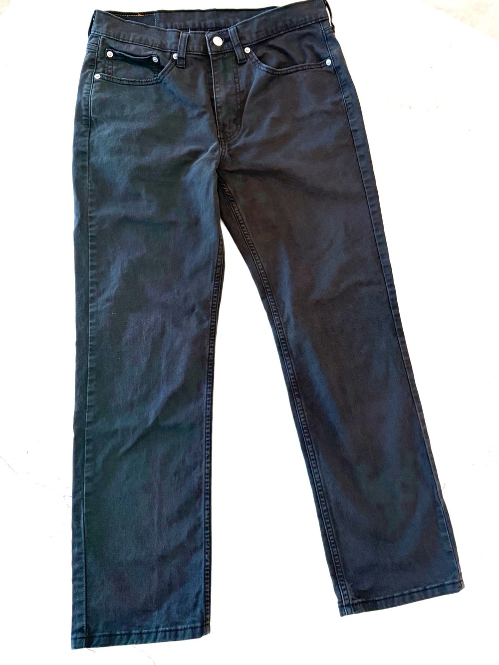 Levi's Men's Black Straight Jeans
